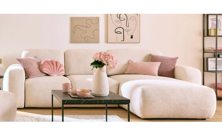 Canapé d'angle reversible